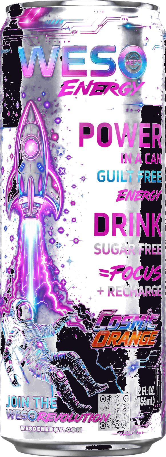 WESO Energy Cosmic Orange can